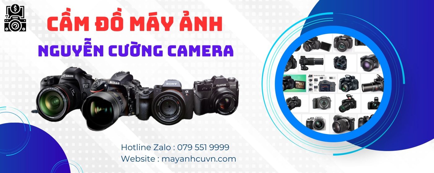 baner cầm đồ máy ảnh